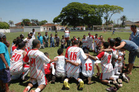 United team pre-game.